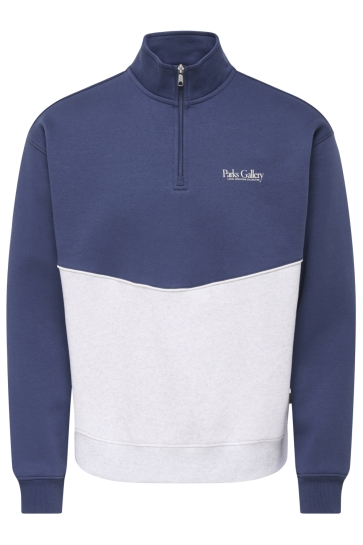 Only & Sons onsceres rlx half zip parks high ne Grijs