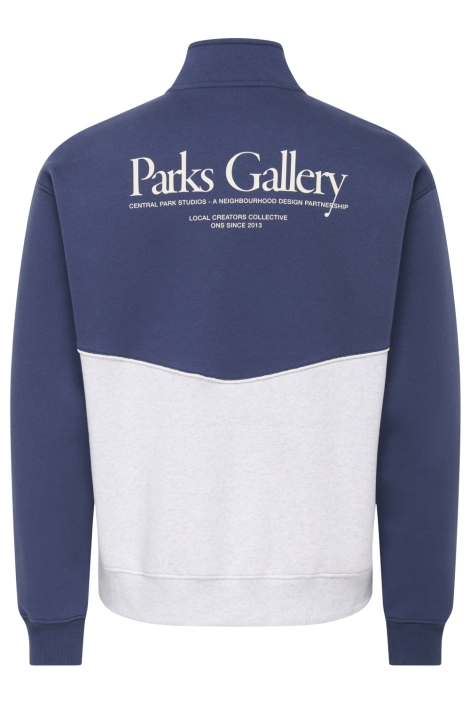 Only & Sons grijze heren sweater | Achteraanzicht