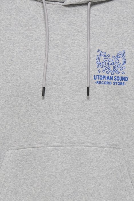 Only & Sons grijze heren sweater | Close up