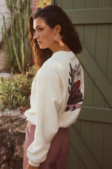 Lofty Manner Trui SWEATER NAYLA RA17 115 ecru