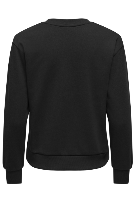 Jacqueline de Yong zwarte dames sweater | Achteraanzicht