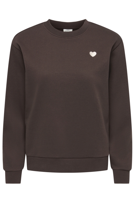 Jacqueline de Yong bruine dames sweater | Vooraanzicht