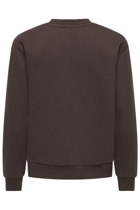 Jacqueline de Yong bruine dames sweater | Achteraanzicht