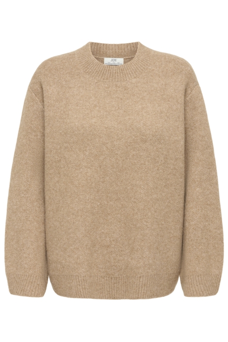 Jacqueline de Yong camel dames trui | Vooraanzicht