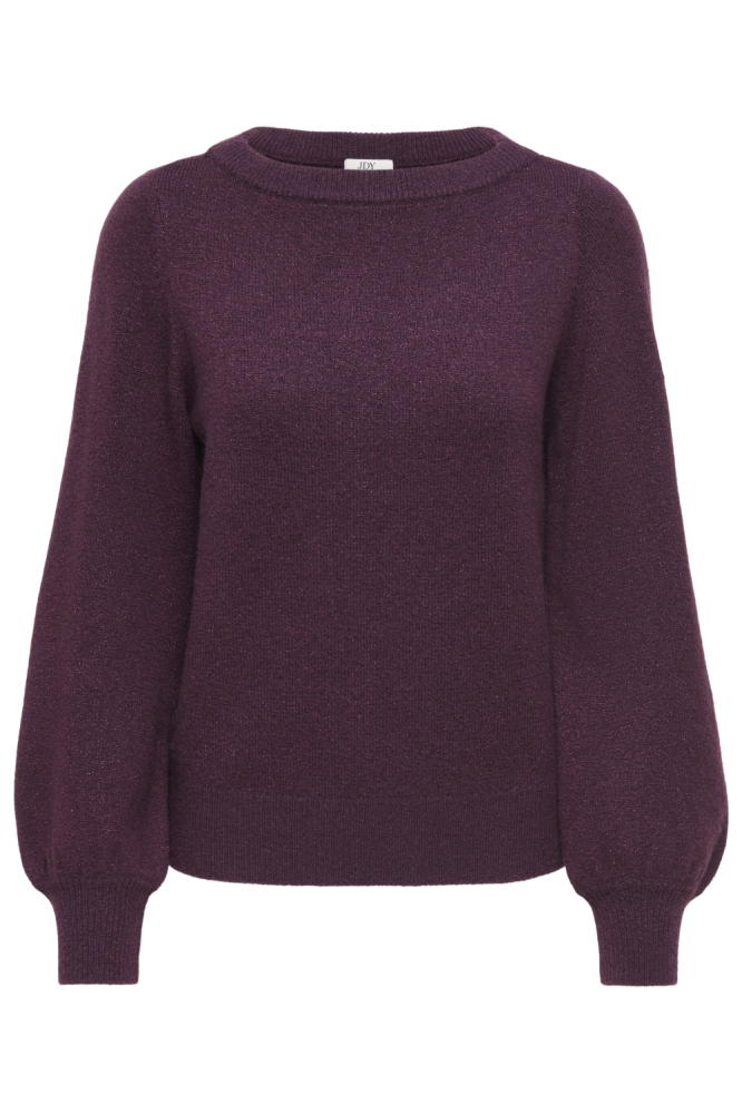 Jacqueline de Yong bordeaux dames trui | Vooraanzicht
