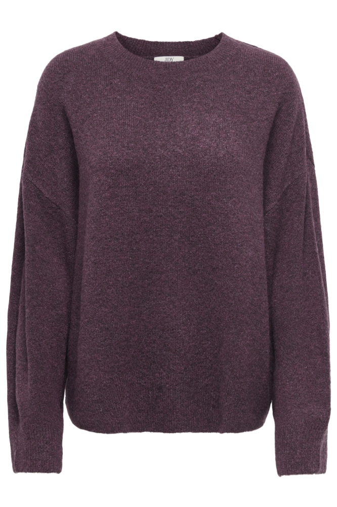 Jacqueline de Yong bordeaux dames trui | Vooraanzicht