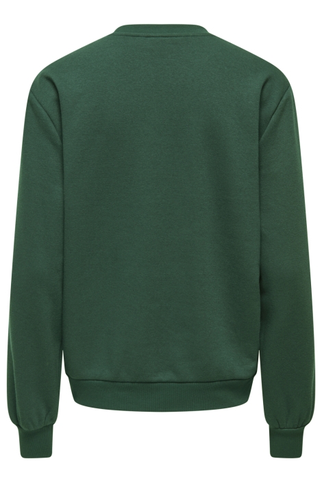 Only groene dames sweater | Achteraanzicht