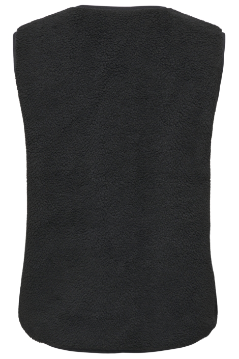 Only zwarte dames gilet | Achteraanzicht