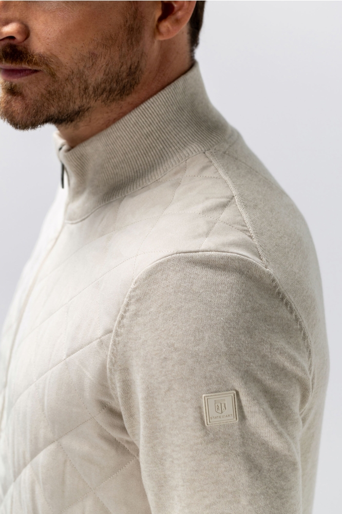 State of Art beige heren vest | Unique Selling Point
