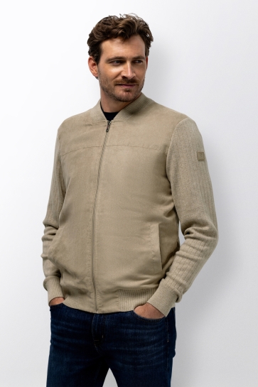 State of Art cardigan plain - bom Beige