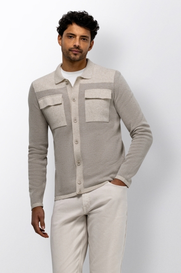State of Art Vest GEMELEERD VEST MET BORSTZAKKEN 16116123 1416