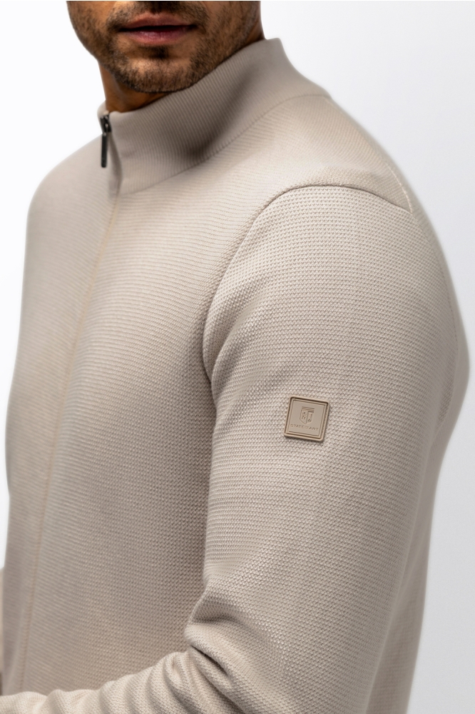 State of Art beige heren vest | Unique Selling Point