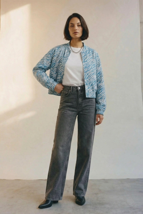 Vero Moda blauwe dames blazer | Model