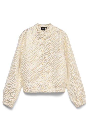 Vero Moda Blazer VMZITTA LS JAQUARD BOMBER LX EXP 10347715 Rich Gold/JAQUARD