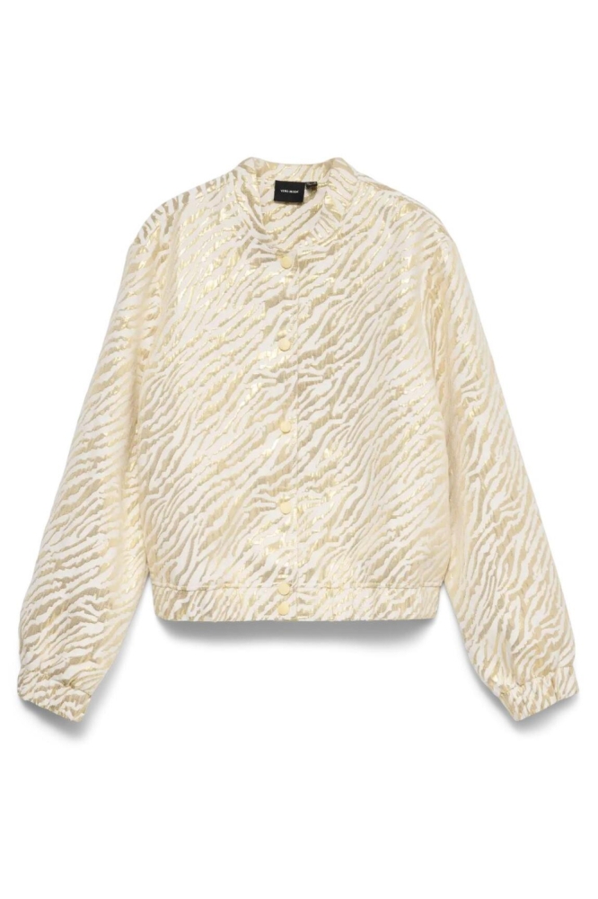 Vero Moda ecru dames blazer | Vooraanzicht