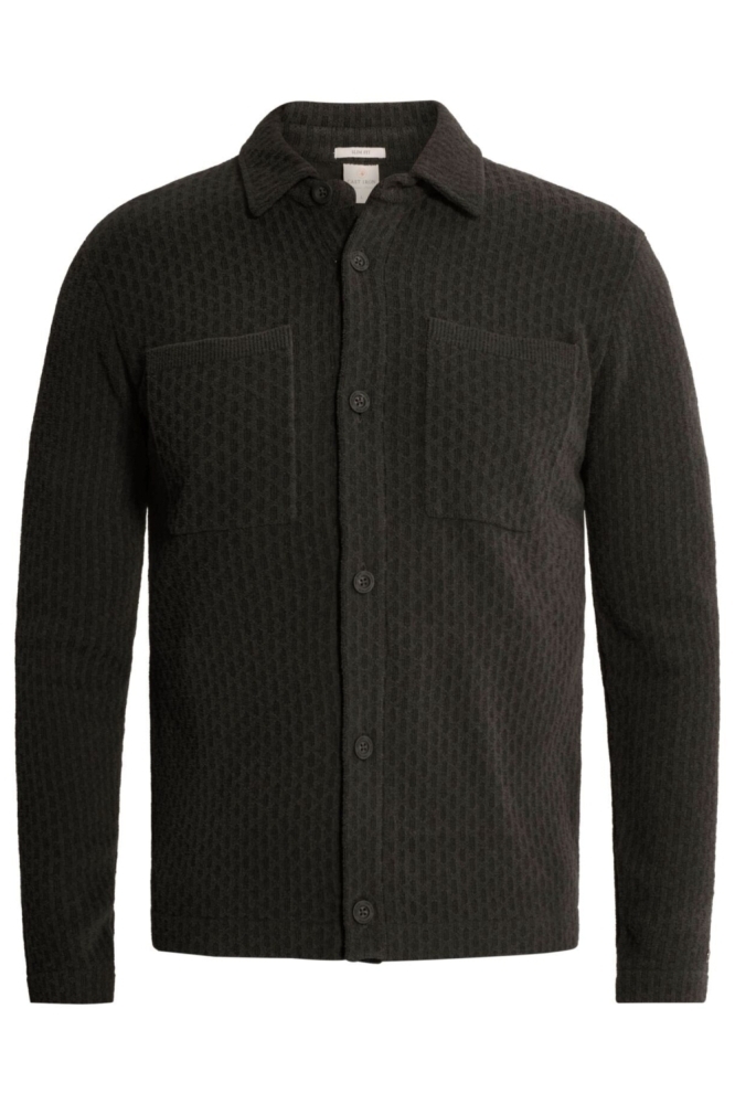 Cast Iron grijze heren vest | Vooraanzicht