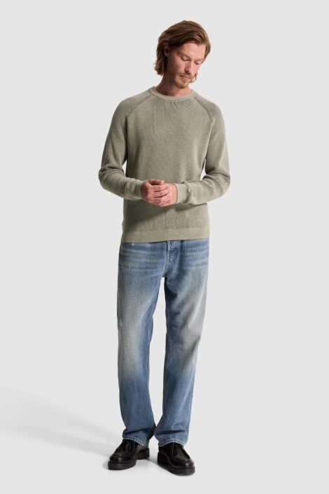 Cast Iron groene heren trui | Model
