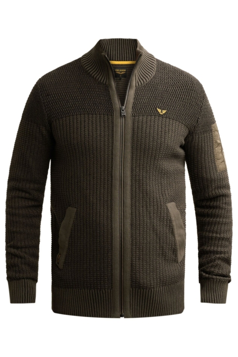 PME legend groene heren vest | Vooraanzicht