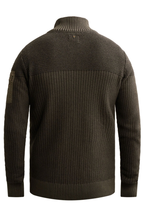 PME legend groene heren vest | Achteraanzicht