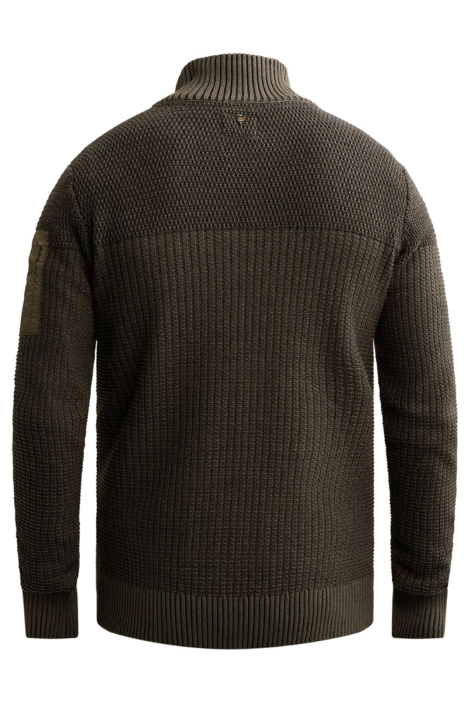 PME legend groene heren vest | Achteraanzicht