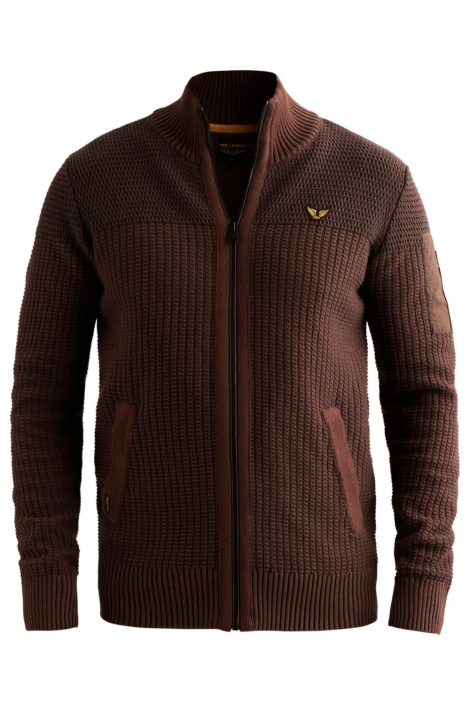 PME legend bruine heren vest | Vooraanzicht