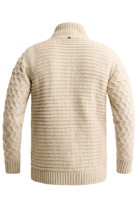 PME legend ecru heren vest | Achteraanzicht