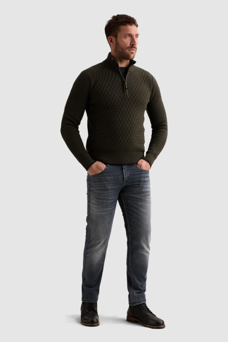 PME legend groene heren trui | Model