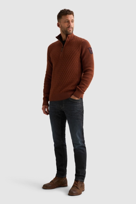 PME legend bruine heren trui | Model
