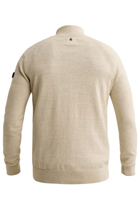 PME legend beige heren trui | Achteraanzicht