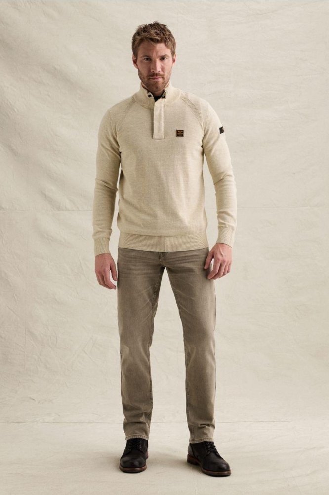 PME legend beige heren trui | Model