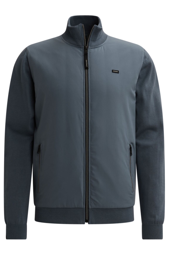Vanguard blauwe heren vest | Vooraanzicht