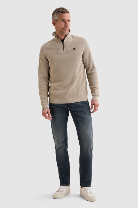 Vanguard beige heren vest | Model