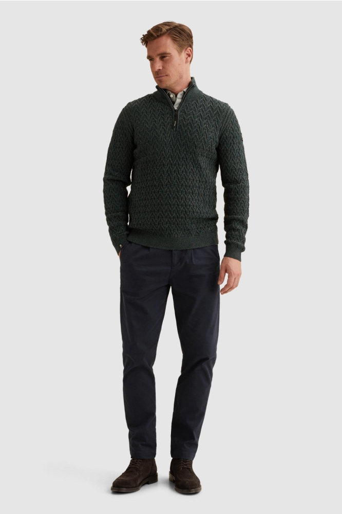 Vanguard groene heren trui | Model