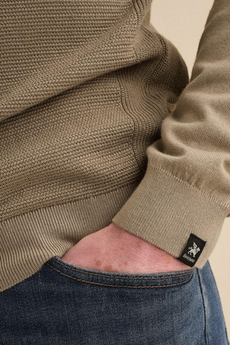 Vanguard beige heren trui | Unique Selling Point