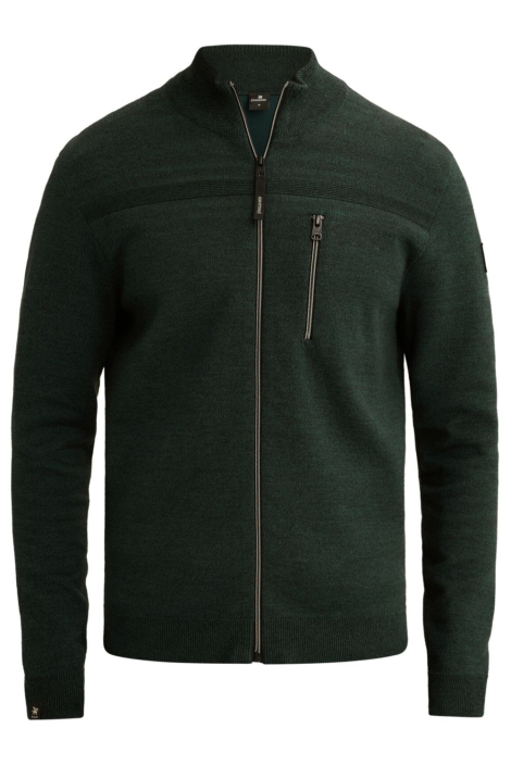 Vanguard groene heren vest | Vooraanzicht