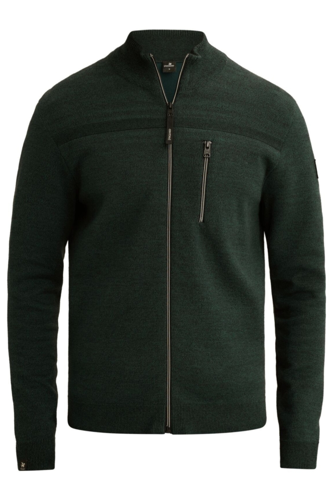Vanguard groene heren vest | Vooraanzicht