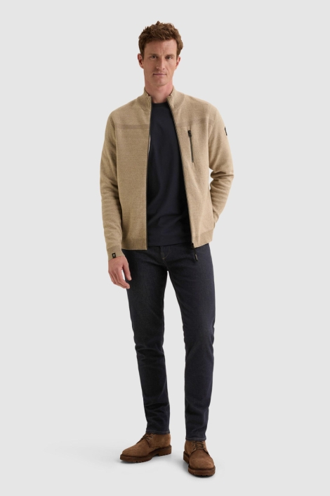 Vanguard beige heren vest | Model