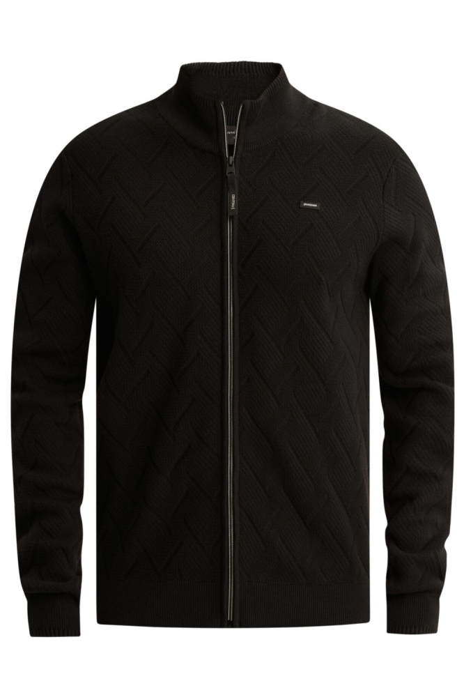 Vanguard zwarte heren vest | Vooraanzicht