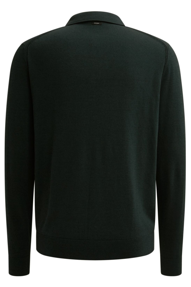 Vanguard groene heren polo | Achteraanzicht