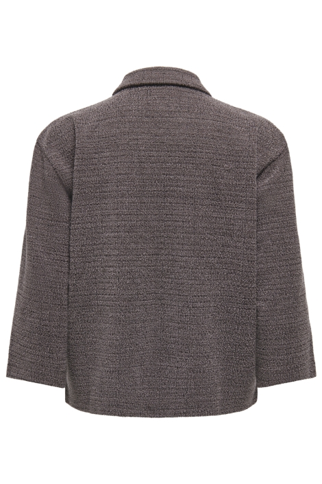 Jacqueline de Yong bruine dames vest | Achteraanzicht