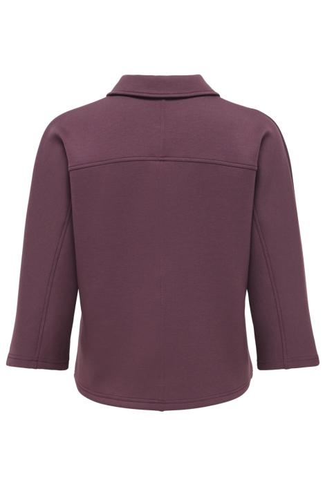Jacqueline de Yong bordeaux dames vest | Achteraanzicht
