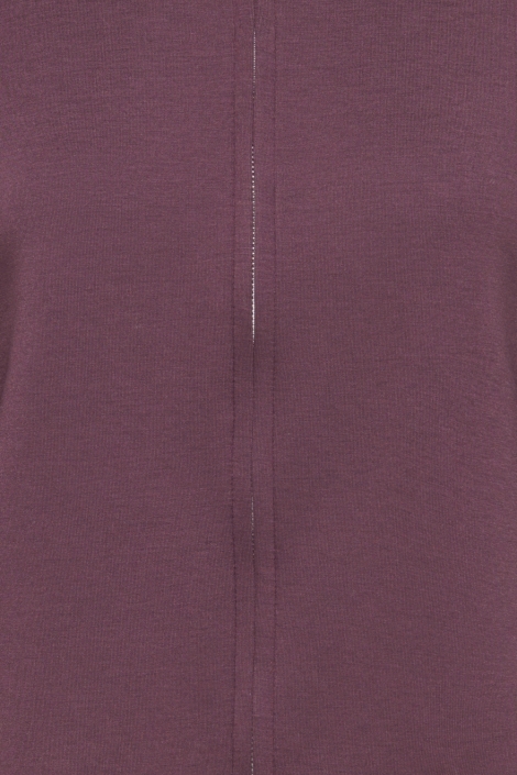 Jacqueline de Yong bordeaux dames vest | Close up