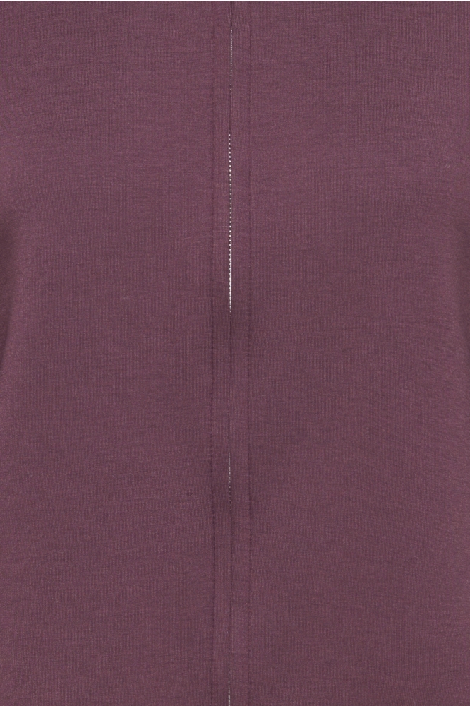 Jacqueline de Yong bordeaux dames vest | Close up