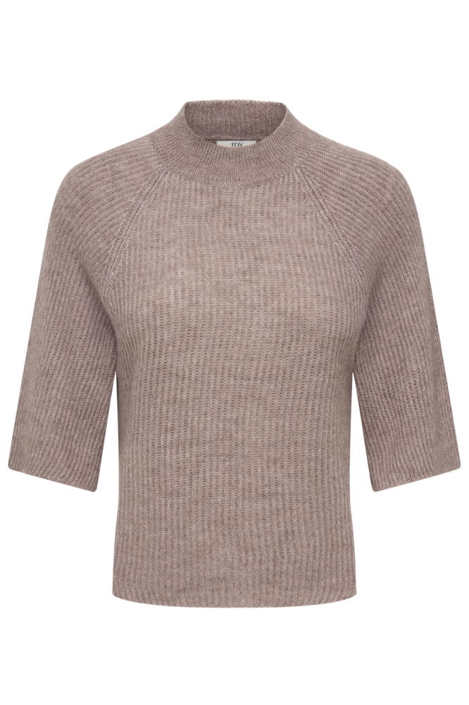 Jacqueline de Yong camel dames trui | Vooraanzicht