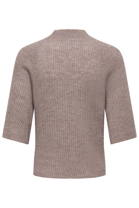 Jacqueline de Yong camel dames trui | Achteraanzicht