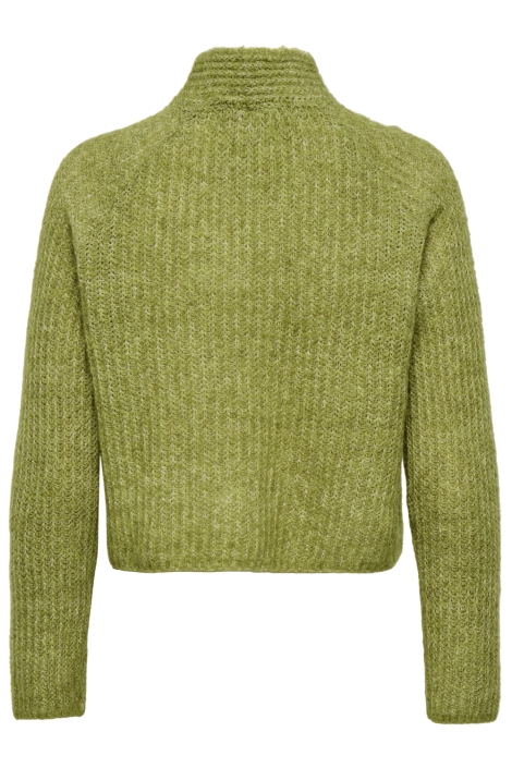 Only groene dames trui | Achteraanzicht