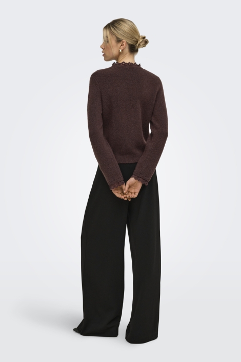 Only bruine dames trui | Model