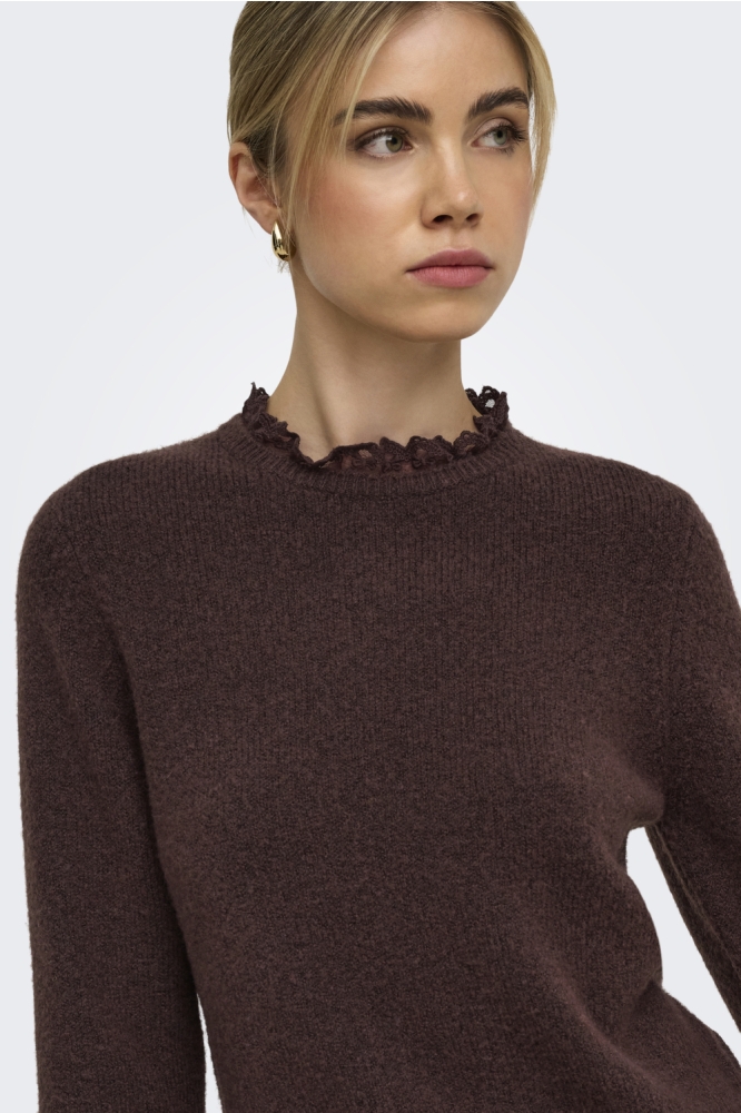 Only bruine dames trui | Close up