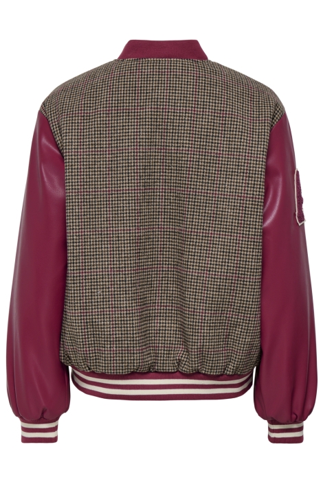 Only bordeaux dames jas | Achteraanzicht