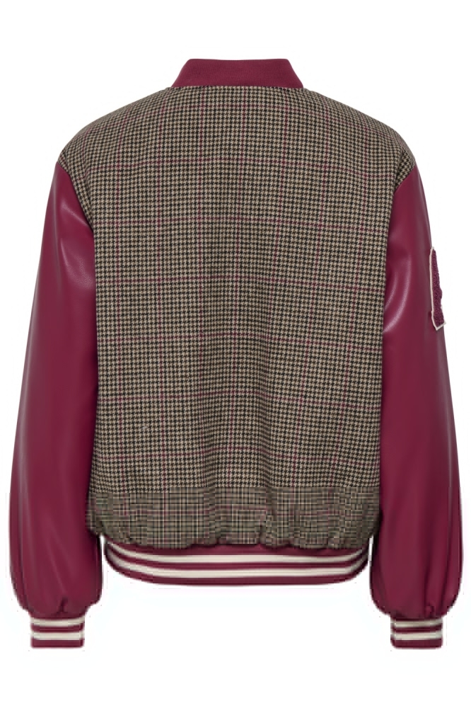 Only bordeaux dames jas | Achteraanzicht